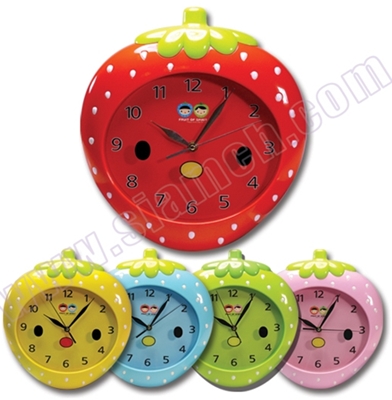 นาฬิกาผลไม้ Strawberry wall clock รหัส SWC-56-01